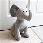 Riva Home Elephant Doorstop Grey