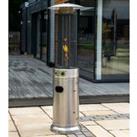 Cylinder Patio Heater Stainless Steel