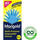 Marigold Pack of 40 Disposable Gloves Blue