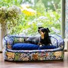 Strawberry Thief Sofa Dog Bed Red