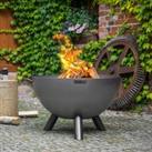 Cook King Kongo Deep Fire Bowl Black