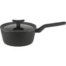 BergHOFF Forged Aluminium Pan with Lid, 20cm Black