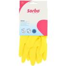 Sorbo Household Gloves, Medium Yellow