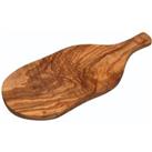 KitchenCraft World of Flavours Italian Olive Wood Serving Board 30x17cm Brown
