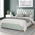 Olivier Pure Pastel Cotton Ottoman Bed Green