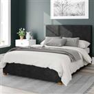 Garland Kimiyo Linen Ottoman Bed Grey