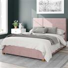 Garland Pure Pastel Cotton Ottoman Bed Pink