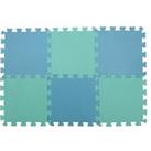 Lace Blocking Mats 9 Pieces Blue/Green