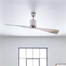 Kichler Ferron Ceiling Fan & Remote, 152cm Silver