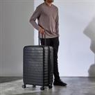 Rock Luggage Novo Suitcase Black