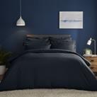 Fogarty Soft Touch Fitted Sheet Luxe Navy