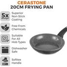 Tower Cerastone Forged Non-Stick 20cm Frying Pan Graphite (Grey)