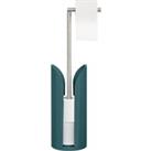 Cocoon Toilet Roll Holder Teal (Blue)