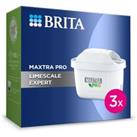BRITA MaxtraPro Limescale Expert Cartridges - 3 Pack White