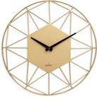 Acctim Alva Quartz Wall Clock Gold