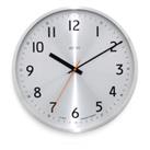 Acctim Klar Quartz Wall Clock Silver