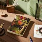 Recycled Leather Jungle Notebook MultiColoured