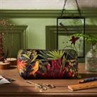 Recycled Leather Tropical Treasures Pencil Case MultiColoured