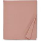 Pure Cotton Flat Sheet Dusty Pink