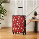 Disney Mickey & Minnie Mouse Hard Shell Suitcase Red