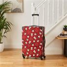 Disney Mickey & Minnie Mouse Hard Shell Suitcase Red