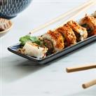 World Gourmet Stoneware Sushi Serving Platter Grey