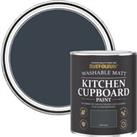 Rust-Oleum Black Matt Kitchen Cupboard Paint Black