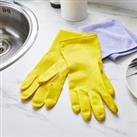 Yellow Rubber Gloves Yellow