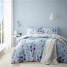 Adriana Bouquet Duvet Cover & Pillowcase Set Blue