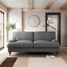 Darwin 3 Seater Sofa Tonal Weave Charcoal