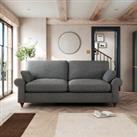Salisbury 3 Seater Sofa Tonal Weave Charcoal