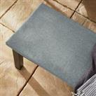 Elements Textured Water Resistant Bench Pad Grey