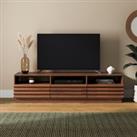 Dax Wide TV Stand for TVs up to 60 Walnut