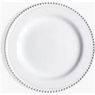 Set of 2 MM Living Bobble Dinner Plates White