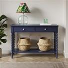 Pippin Console Table, Navy Navy