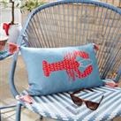 Riviera Lobster Rectangular Outdoor Cushion MultiColoured