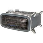 Russell Hobbs Upright and Horizontal Retro Fan Heater Grey