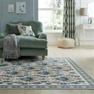 Jaipur Indoor Outdoor Traditional Rug Blue