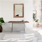 Indus Valley Railway Sleeper Console Table Natural