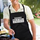 Personalised BBQ and Grill Black Apron Black