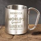 Personalised The Worlds Greatest Mug Silver