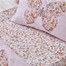 Enchanted Butterfly Fitted Sheet Pink