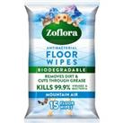 Zoflora Mountain Air Floor Wipes Clear
