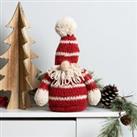Wool Couture Christmas Gnome Red Knitting Kit Red/White