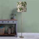 Solensis Floor Lamp with Rowan Shade Rowan Apple Green