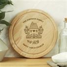 Personalised Home Wooden Chopping Board Natural