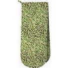 Willow Boughs Double Oven Glove Green