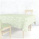 Forest Life Acrylic Coated Tablecloth Forest Life Green