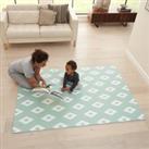 Puzzle Playmat Green/White