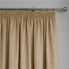 Fusion Galaxy Dim Out Pencil Pleat Curtains Yellow